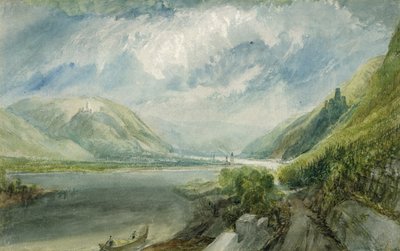 Jonction de la Lahn, 1817 - Joseph Mallord William Turner